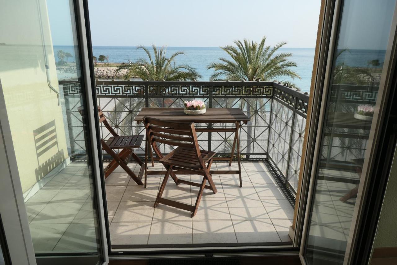 Villa Azzurra Menton Apt Luxe, Front Mer, 4Th Floor Of 5, Wifi, Tvsat, Climate Ngoại thất bức ảnh
